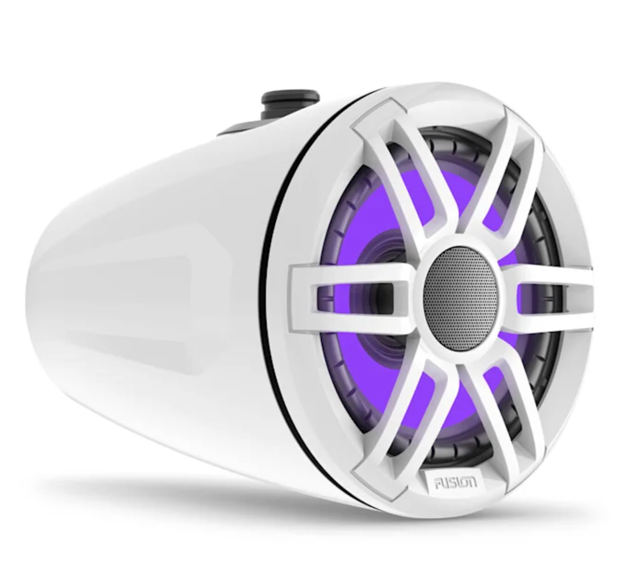 Fusion Marine 6.5" 200 Watt Sports White Marine Wake Tower Speakers with RGB LED Lighting 010-02583-00