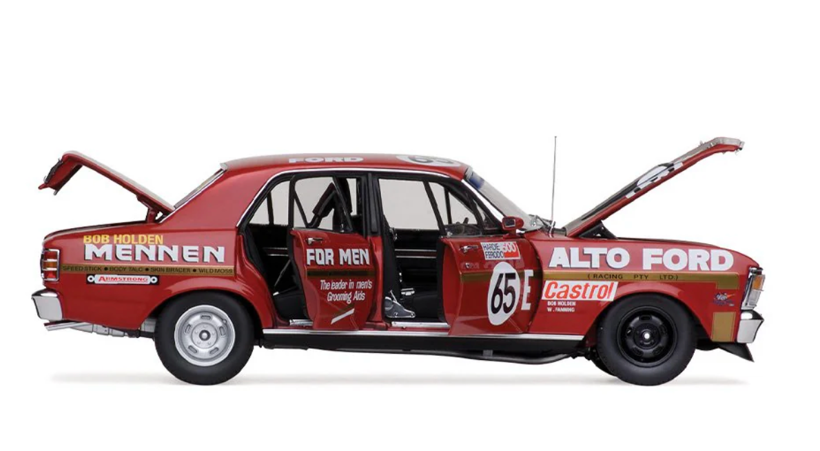 1:18 Classic Carlectables Ford XW Falcon Bathurst 1970 65E - Bob Holden/William Fanning 18844
