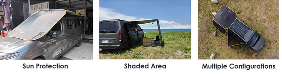 Carsule Lite Shade + Magic Magnets (4pcs)