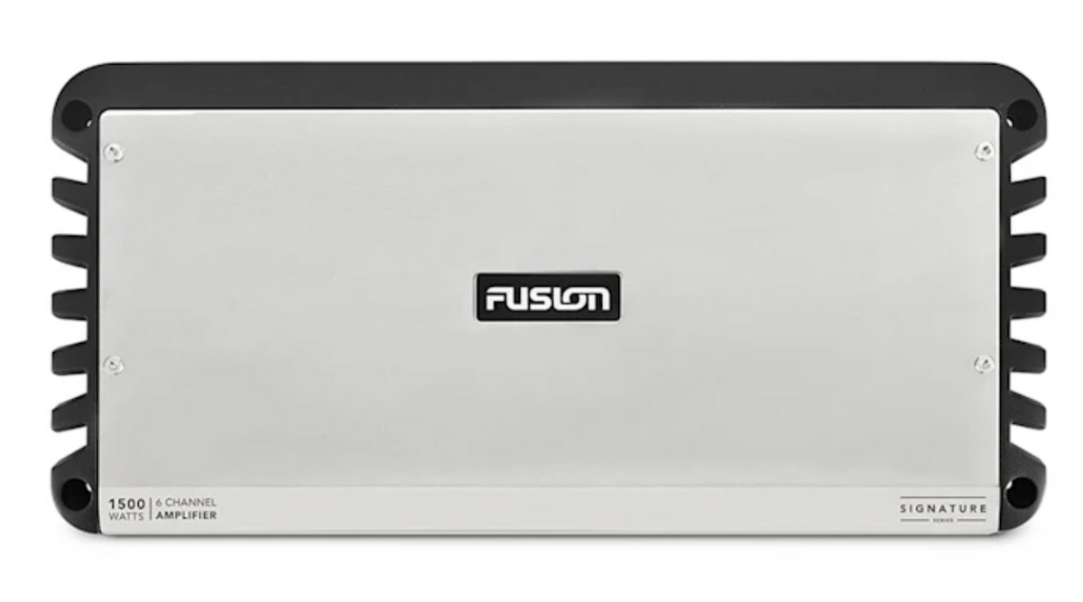 Fusion Marine Amplifier D-Class Series 6 Channel 1500-Watt SG-DA61500 010-02161-00