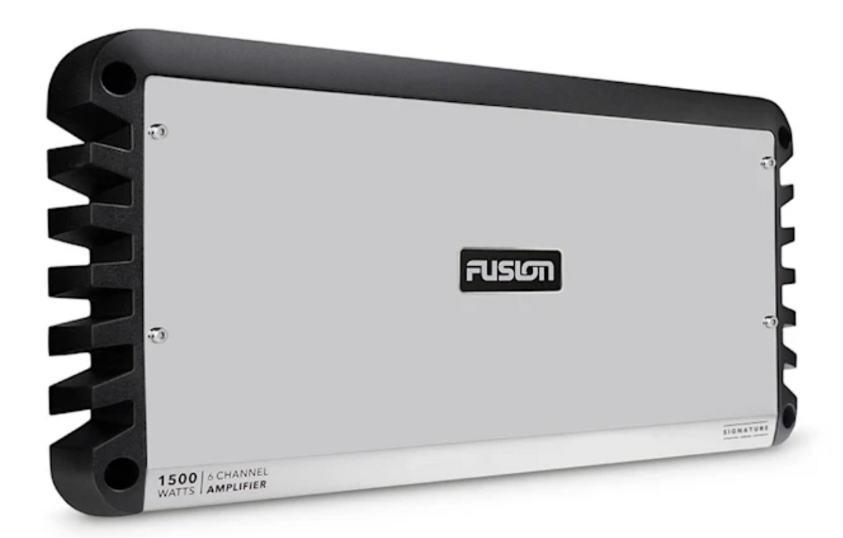 Fusion Marine Amplifier D-Class Series 6 Channel 1500-Watt SG-DA61500 010-02161-00