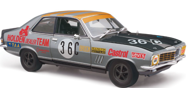 1:18 Classic Carlectables 1972 Torana LJ XU-1 South Pacific Touring - Peter Brock 18838
