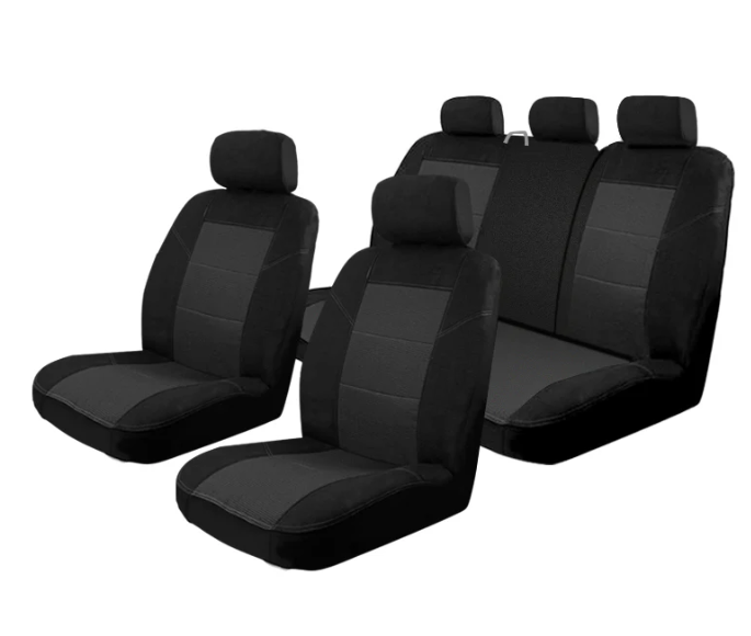 Velour Seat Covers Set Suits Audi A1 4 Door Hatch GB 30 TFSI / 35 TFSI / 40 TFSI S LINE 4D 07/2019-On 2 Rows