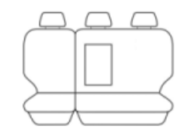 Outback Canvas Seat Covers suits GWM NPW Ute Cannon-X, Vanta, XSR, Premium Dual Cab 9/2020-10/2024, NPW Cannon 11/2024-On
