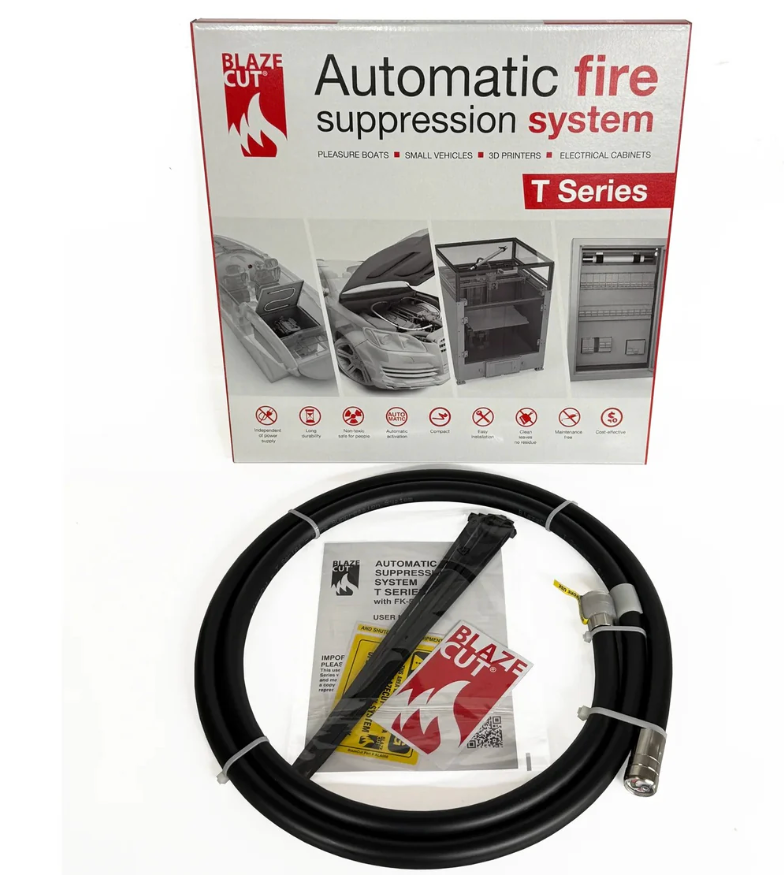 Blazecut T Automatic Fire Suppression System For Electrical Equipment & Switchboard TR200FKS-E 2 Metre