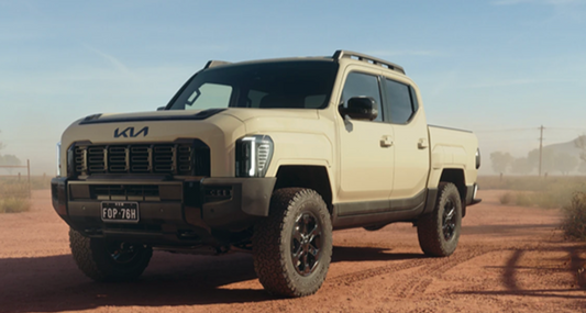 Side Steps Suits Kia Tasman Dual Cab 2025-On Integra Black