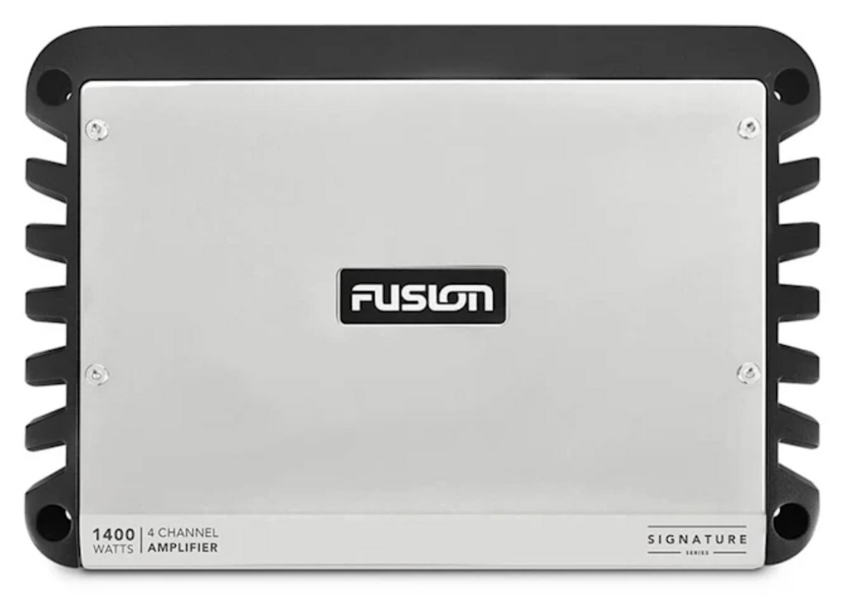 Fusion 4-Channel 1400W Marine Amplifier 150 Watts RMS x 4 Class-D c
