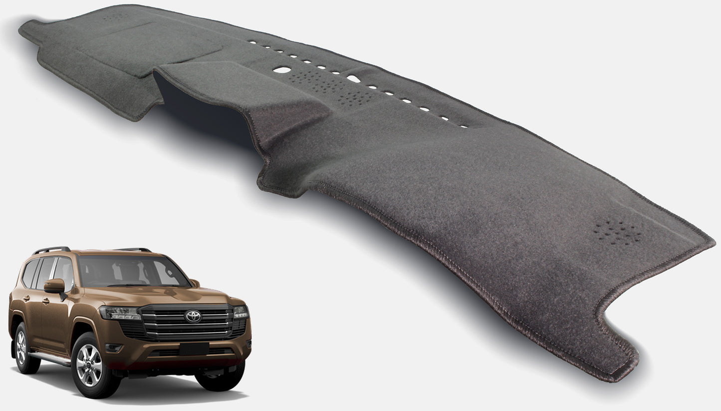 Dashmat suits Toyota Landcruiser 300 All Models 2/2025-On No HUD T13201 Black