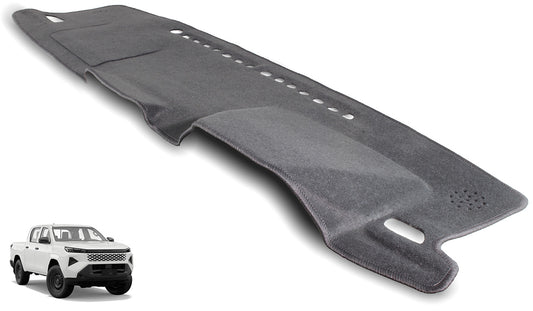 Dashmat suits Toyota Hilux GN22/GN23/GN27-All Models 8/2025-On T13301 Black