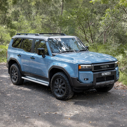 Side Steps suits Toyota Prado 250 MK6 MY24 7/2024-on Integra Silver 30T560