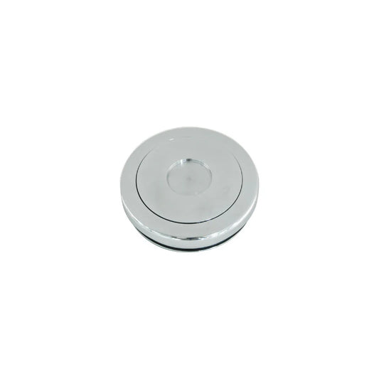 Cal Custom Euro Style Polished Aluminium Horn Button, Suits 9 Bolt Wheels CAL-4653