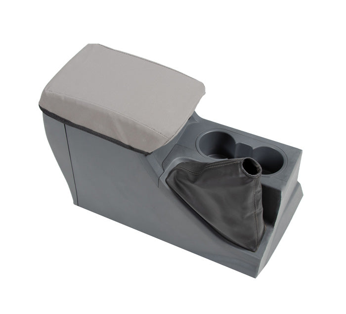 Black Duck Canvas Console & Seat Covers Suits Toyota Hilux SR, SR5, Rogue V-Active (48V) 2024-On Grey