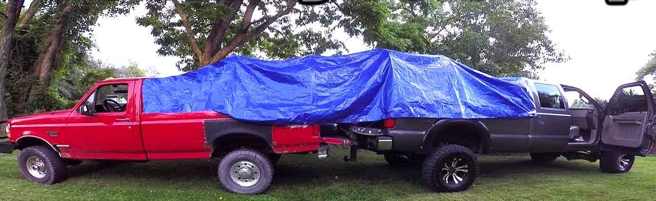 Poly Tarp 6' x4'  90gsm with Reinforced Corners LM20100