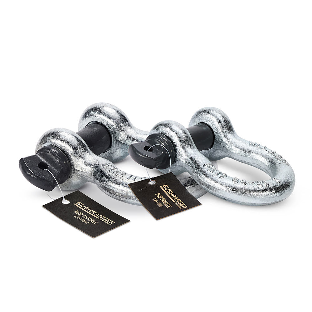 Bushranger 4,750kg Bow Shackles (Steel) RBS475