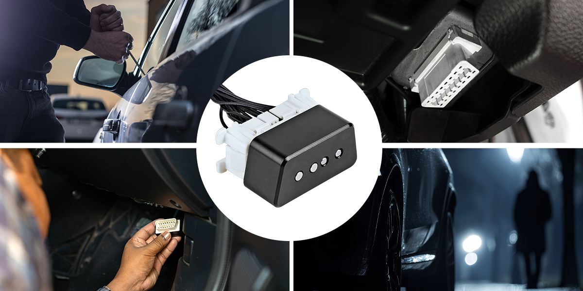 OBD II Port Lock - Anti-Theft Security Lock For Vehicle Diagnostic Port (1996+ Cars & Trucks)