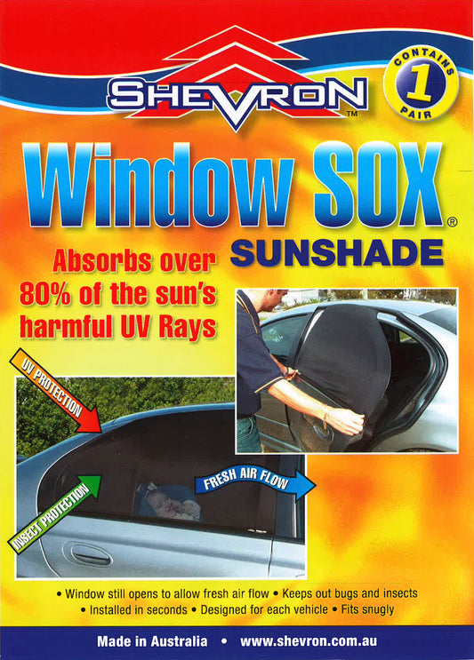 Window Sox Pair suits Skoda Seat Ateca, Karoq NU SUV 12/2017-On WS16598