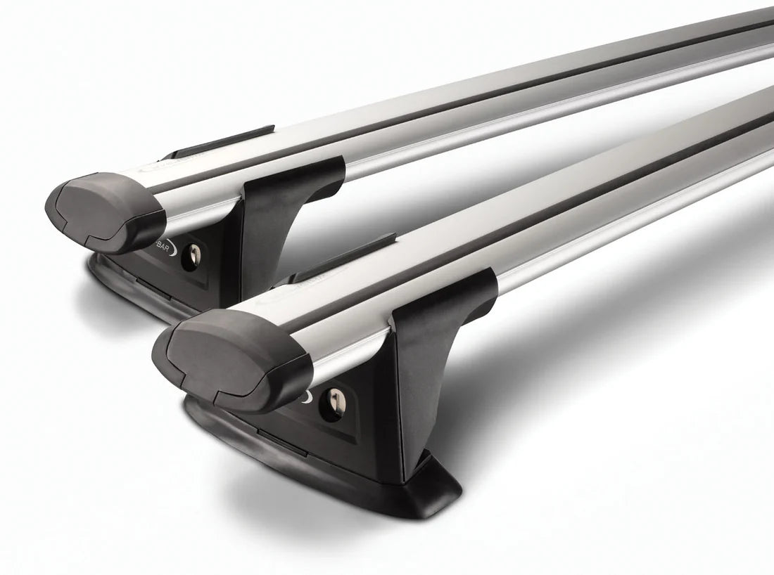 Roof Racks Suits Ford Transit VH VJ MWB/LWB Bus Mid Roof 6/2001-2024 2 Bars Black