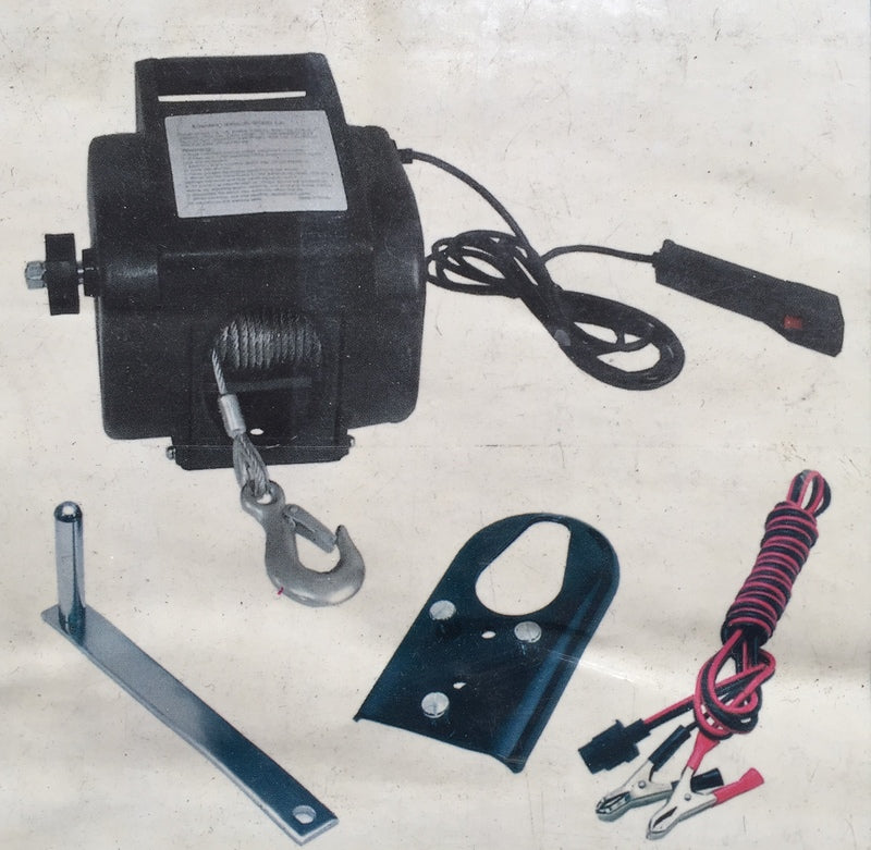 12V Electric Winch With 9m Cable AW1000