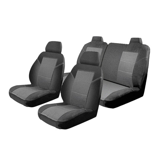 Esteem Velour Seat Covers Set Suits Mazda 323 Protege Sedan 1997 2 Rows