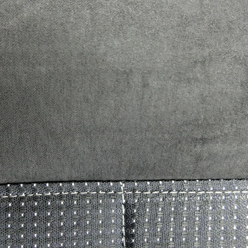 Custom Made Velour Seat Covers Ml MN Suits Mitsubishi Triton Single Cab 9/2006-12/2014 Charcoal