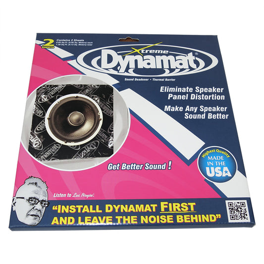 Dynamat Xtreme Speaker Kit Peel & Stick 2 x 25cm x 25cm 10415