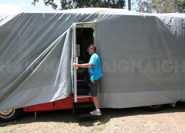 Prestige Class A Bus Front Motorhome RV Cover Waterproof 26Ft To 29Ft 7.9M To 8.7M CRV29A