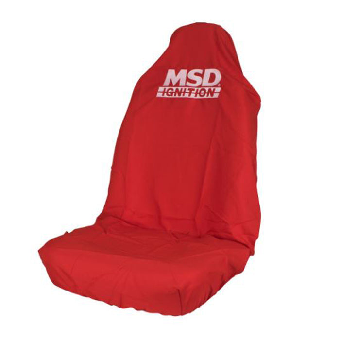 MSD Ignition Throw Over Slip On Single Seat Cover Licensed Logo Embroidery