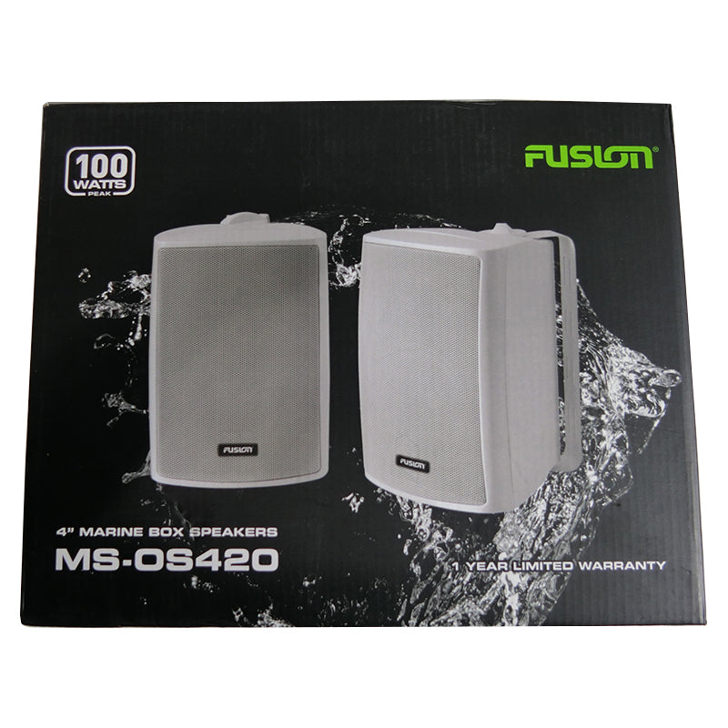 Fusion Marine 4 Inch Boxed Speakers MS-OS420