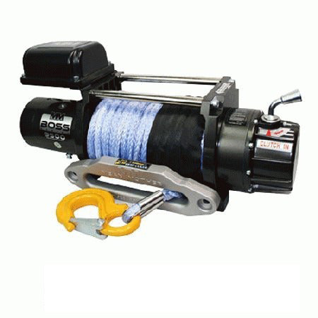 Mean Mother Electric Winch 9500Lb Boss Series Synthetic Rope