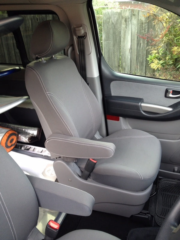 Wet Seat Grey Neoprene Seat Covers Suits Hyundai iMax TQ-W Van 7/2009-2021