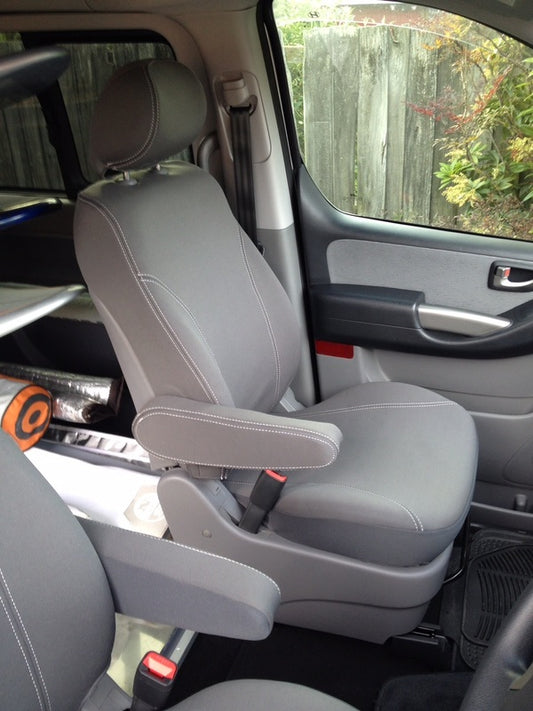 Wet Seat Grey Neoprene Seat Covers Suits Hyundai iMax TQ-W Van 7/2009-2021