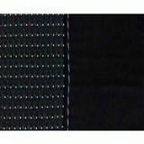 Velour Seat Covers Set Suits Mitsubishi Outlander 7 Seater 11/2012-7/2021 3 Rows Black