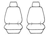 Esteem Velour Seat Covers Set Suits Nissan Maxima Sedan 2009-On 2 Rows
