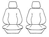 Custom Made Esteem Velour Seat Covers Suits Nissan Pulsar LX/LX LTD 4 Door Hatch 1993-1994 2 Rows
