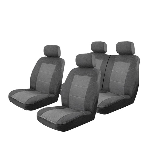 Esteem Velour Seat Covers Set Suits Daihatsu YRV M201 4 Door Wagon 07/2001-01/2005 2 Rows