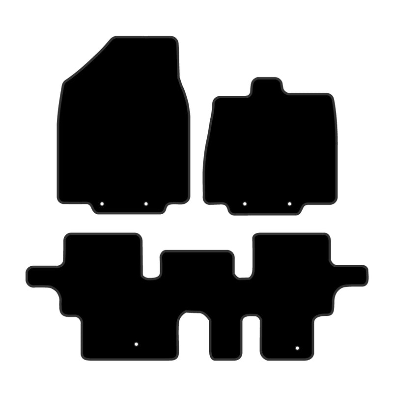 Tailor Made Floor Mats Suits Nissan Pathfinder 2014-On Custom Fit Front & Rear