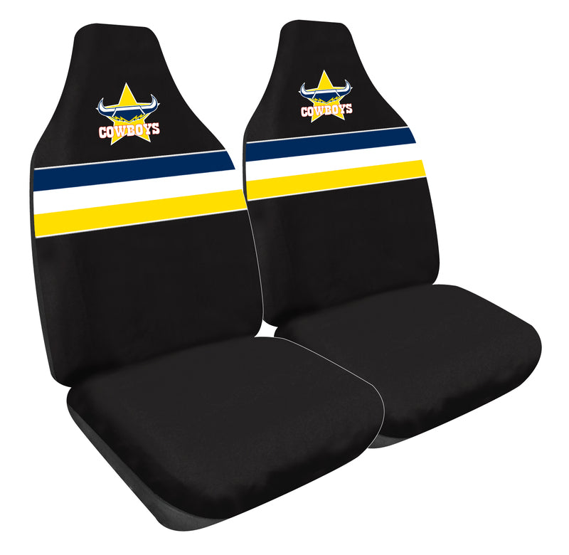 NRL Seat Covers North Queensland Cowboys One Pair PPNRLCOW6/2