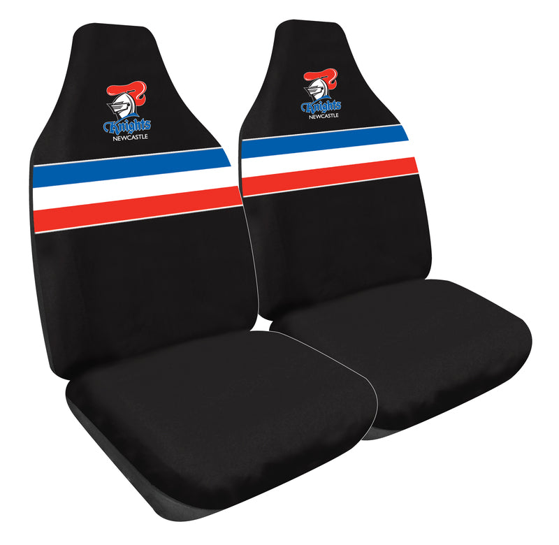 NRL Seat Covers Newcastle Knights One Pair PPNRLKNI6/2