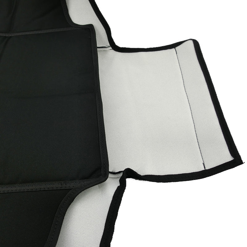 Black Duck Denim Black Console & Seat Covers Suits Ford Everest 7/2015-5/2022