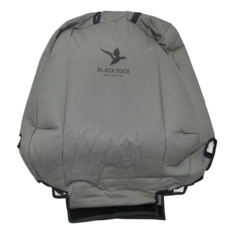 Black Duck Denim Grey Console & Seat Covers Suits Ford Ranger PX2/3 XL/XLS 6/2015-10/2020