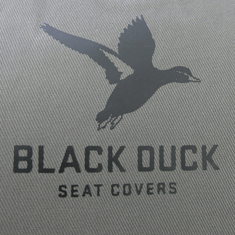 Black Duck Denim Grey Console & Seat Covers Suits Ford Ranger PX2/3 XL/XLS 6/2015-10/2020