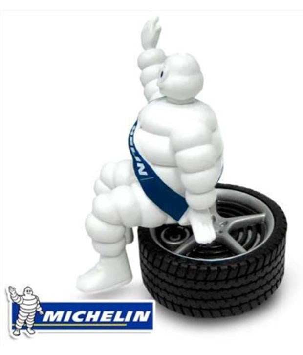 Bouncing Michelin Man 3-D Air Freshener Self Adhesive Base 12398