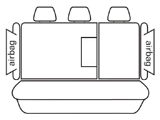 Custom Seat Covers suits Skoda Octavia VRS 135TDi/162TSi Wagon 1/2014-On Esteem Velour 2 Rows Black