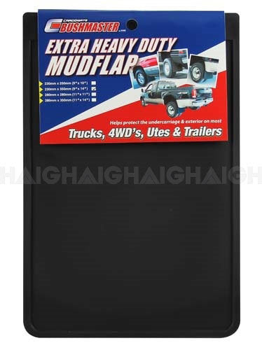 Heavy Duty Mudflaps Rubber Composite For Light Trucks, 4WDs, Caravans, Trailers MF1111