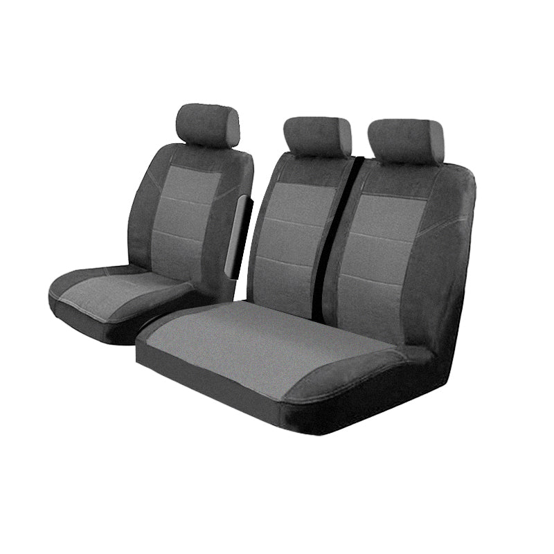 Velour Seat Covers suits Renault Trafic X82 66kW/85kW SWB/LWB 1/2015-On 1 Row