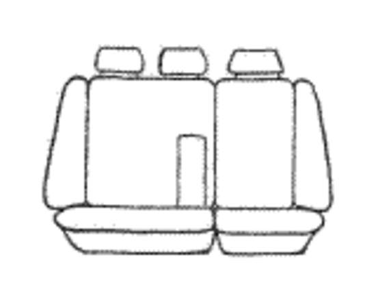 Custom Seat Covers Leather Look Black Suits Mitsubishi Pajero NS/NT/NW/NS/NX 11/2006-2021 Airbag Safe 2 Rows