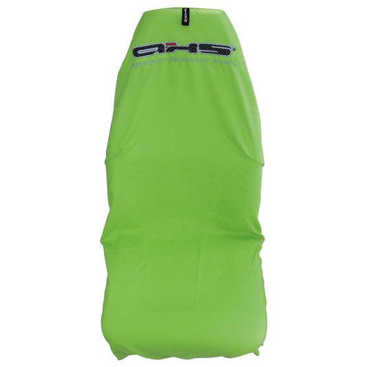 Original AXS Single Front Seat Cover - Lime Green  With Black Embroidered Logo Airbag Safe AXSLIM