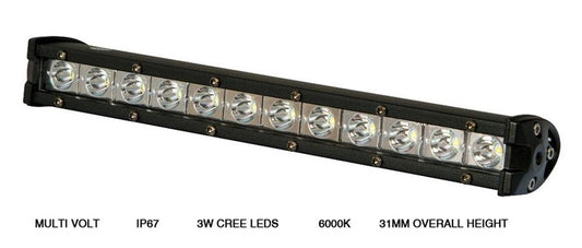 LED Light Bar 72Watt 6000K Spot