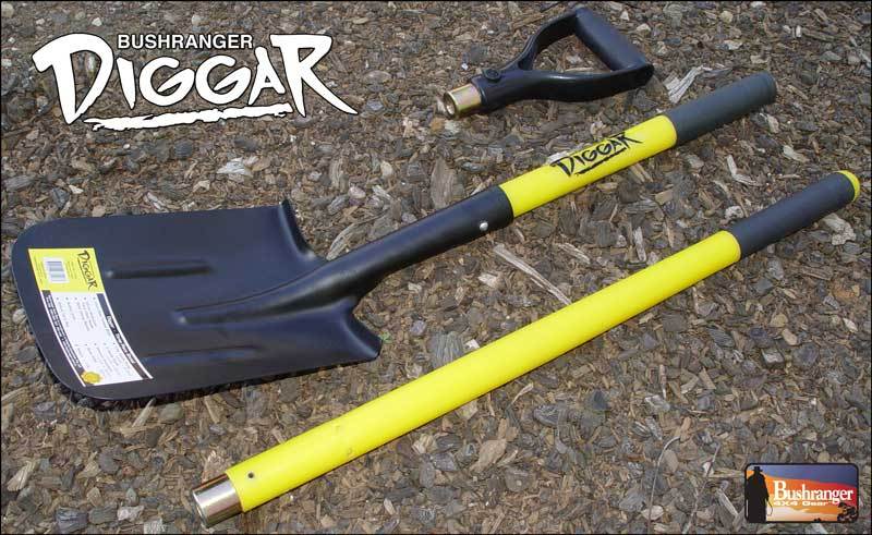 Bushranger Diggar 3 Piece Shovel 1 Year "No Fuss" Warranty 73X40