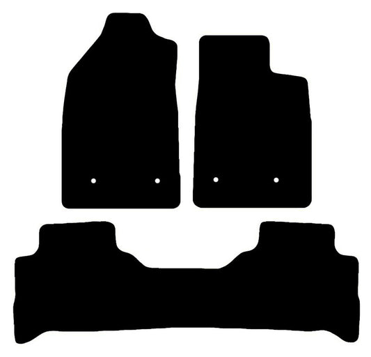 Tailor Made Floor Mats Suits Holden Trailblazer 2/2016-On Fit Front & Rear